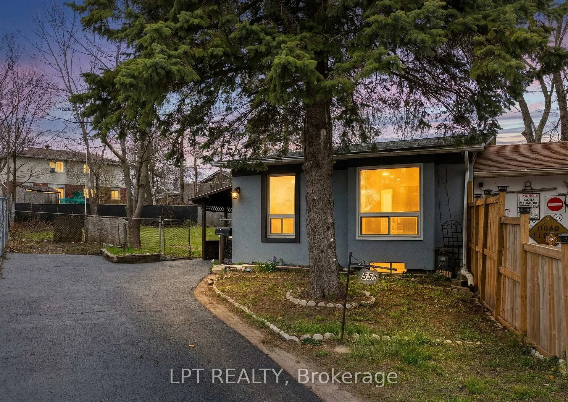 Front of 55H Chaucer Crescent