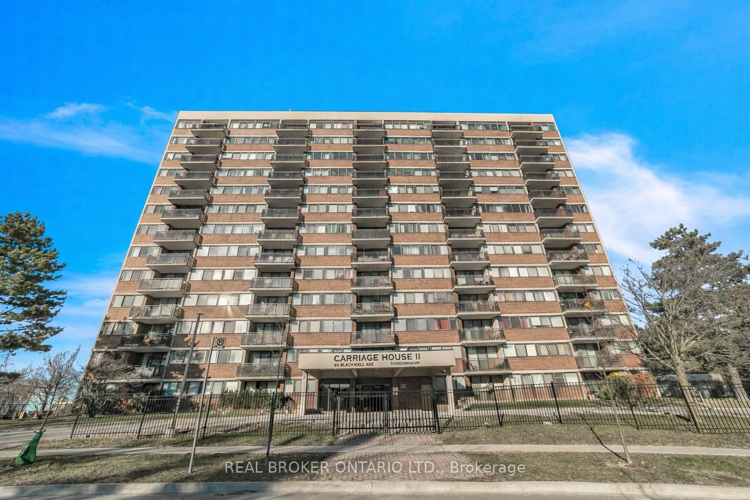 Front of Unit 803, 99 Blackwell Avenue