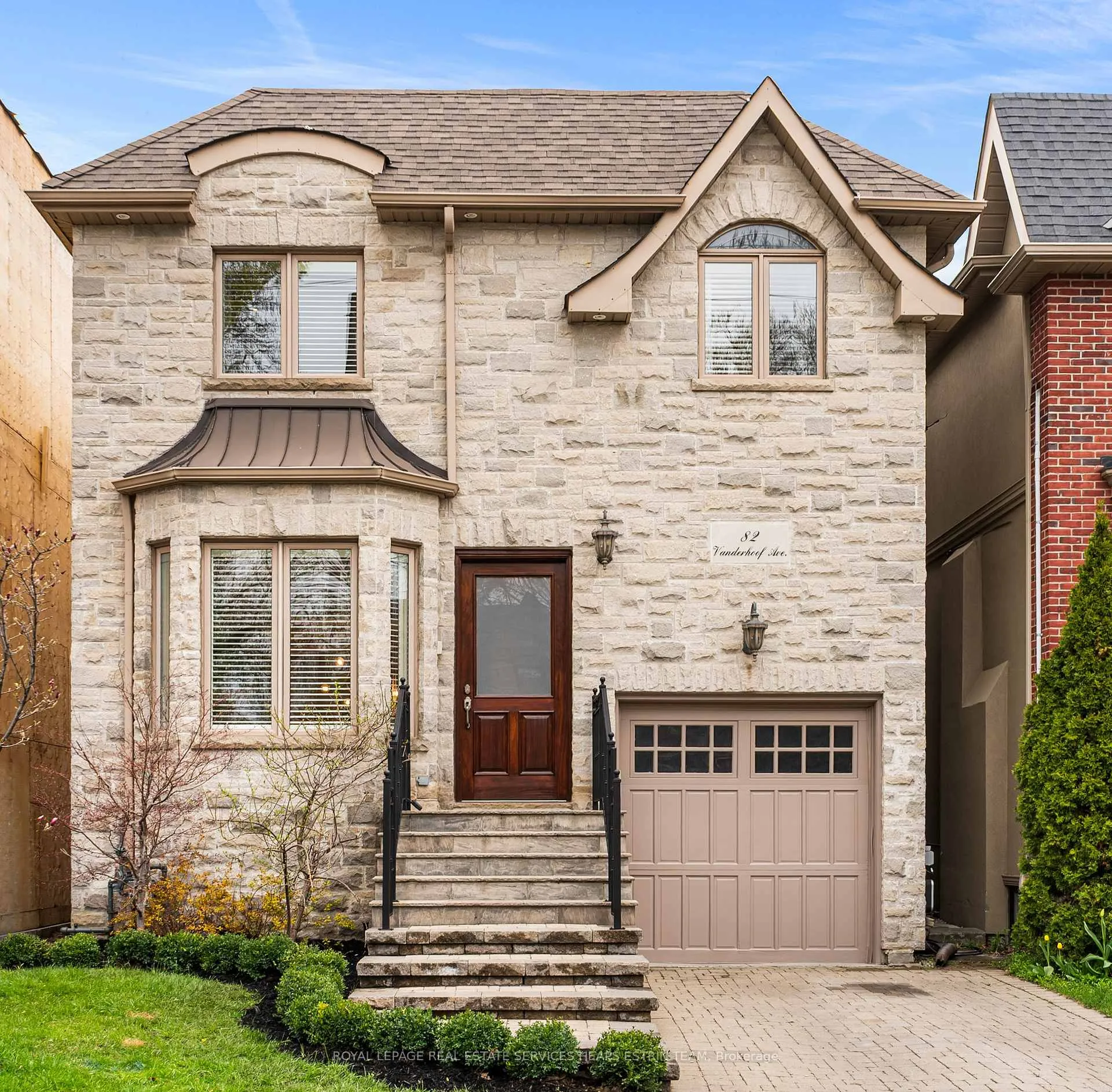 Front of 82 Vanderhoof Avenue