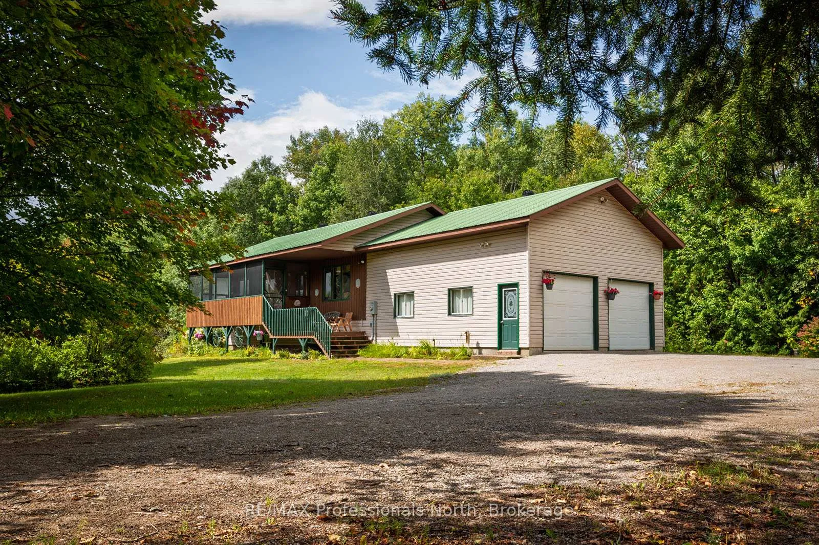 Front of 66 Rain Lake Road