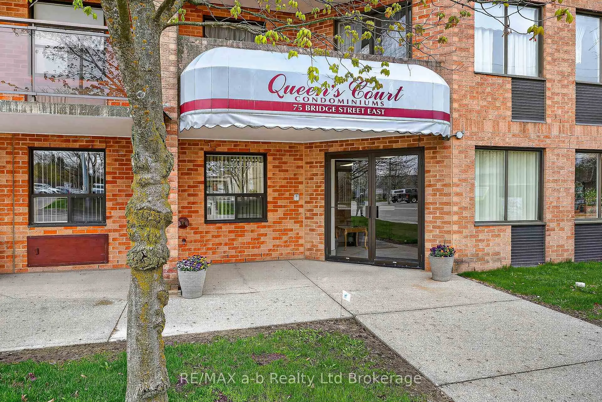 Front of Unit 402, 75 Bridge Street E