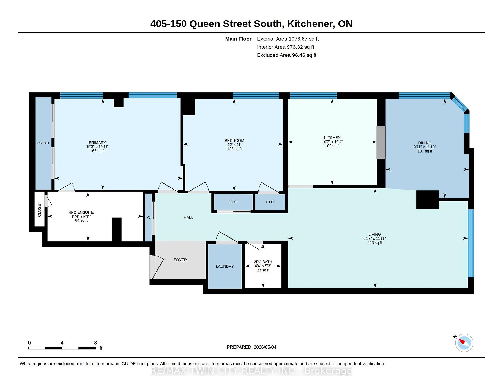 Photo 36 of Unit 405, 150 Queen Street S, Kitchener — HOMEH