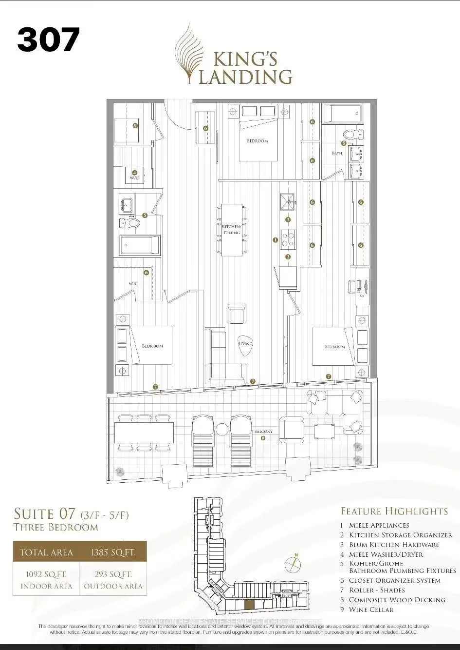 Front of Unit 307, 68 Esther Shiner Boulevard