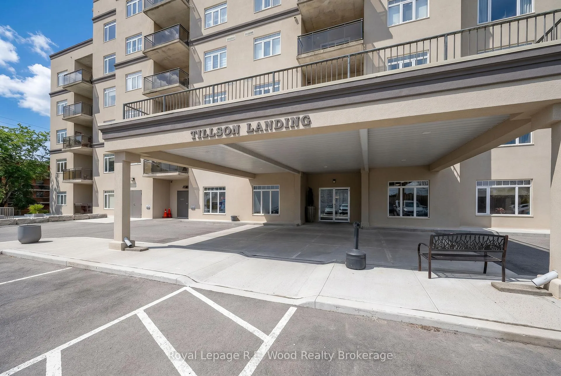 Front of Unit 205, 80 Bridge Street E