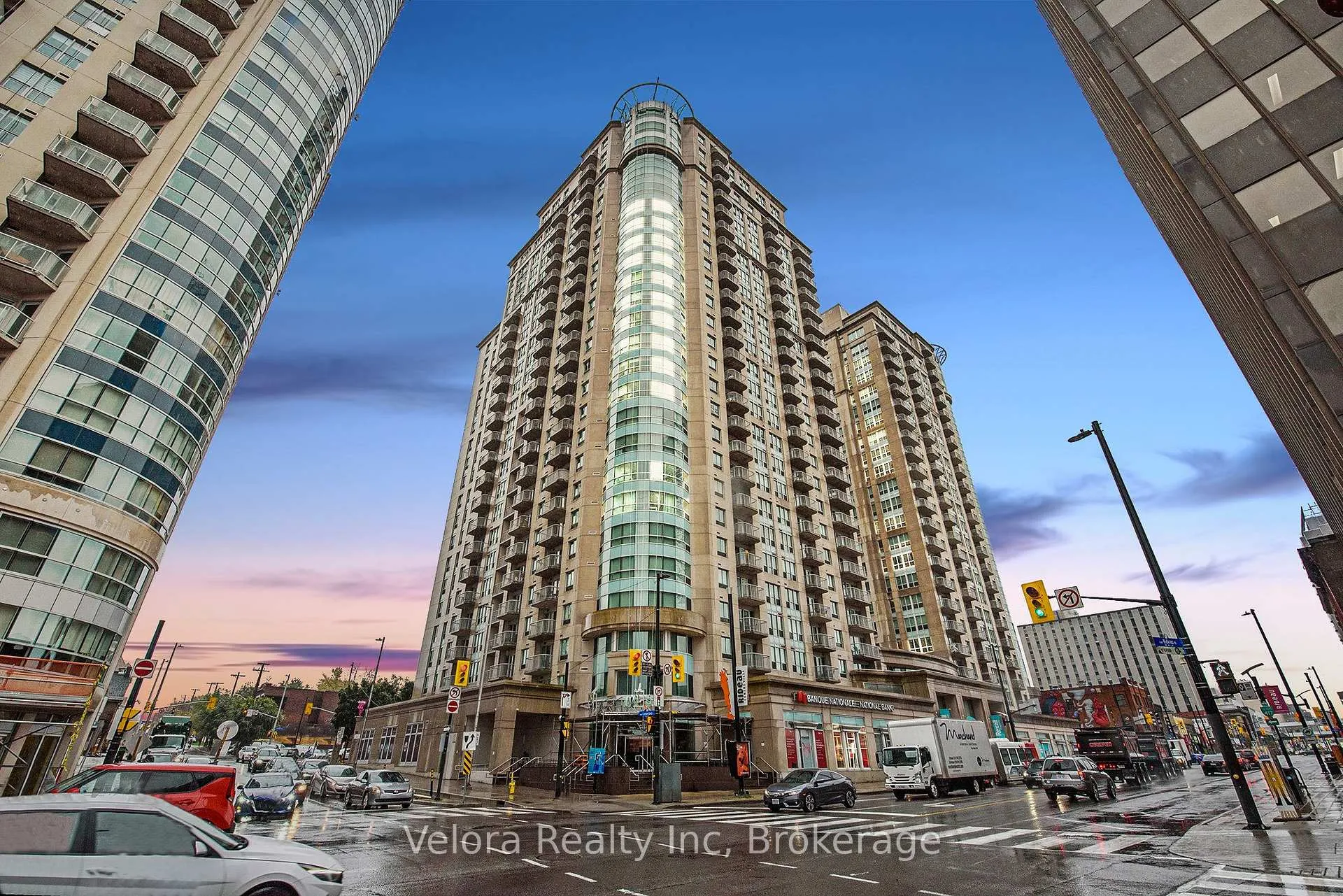 Front of Unit 2306, 234 Rideau Street