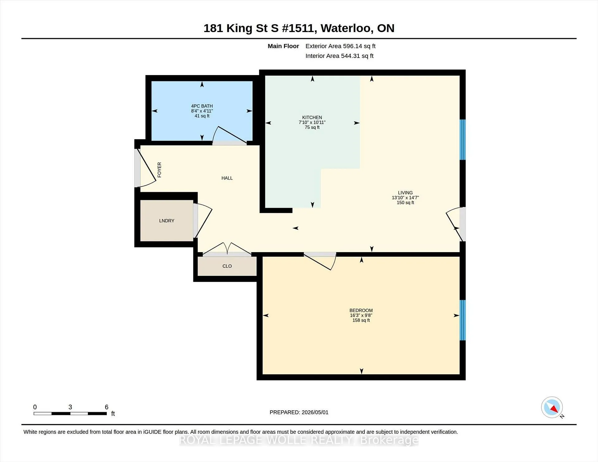 Photo 50 of Unit 1511, 181 King Street S, Waterloo, Uptown West — HOMEH