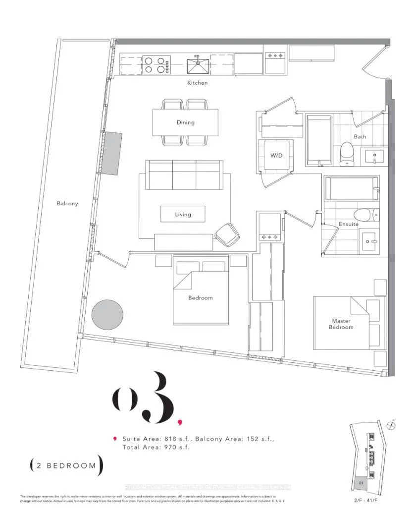 Photo 20 of Unit 3903, 117 McMahon Drive, North York, Bayview Village — HOMEH