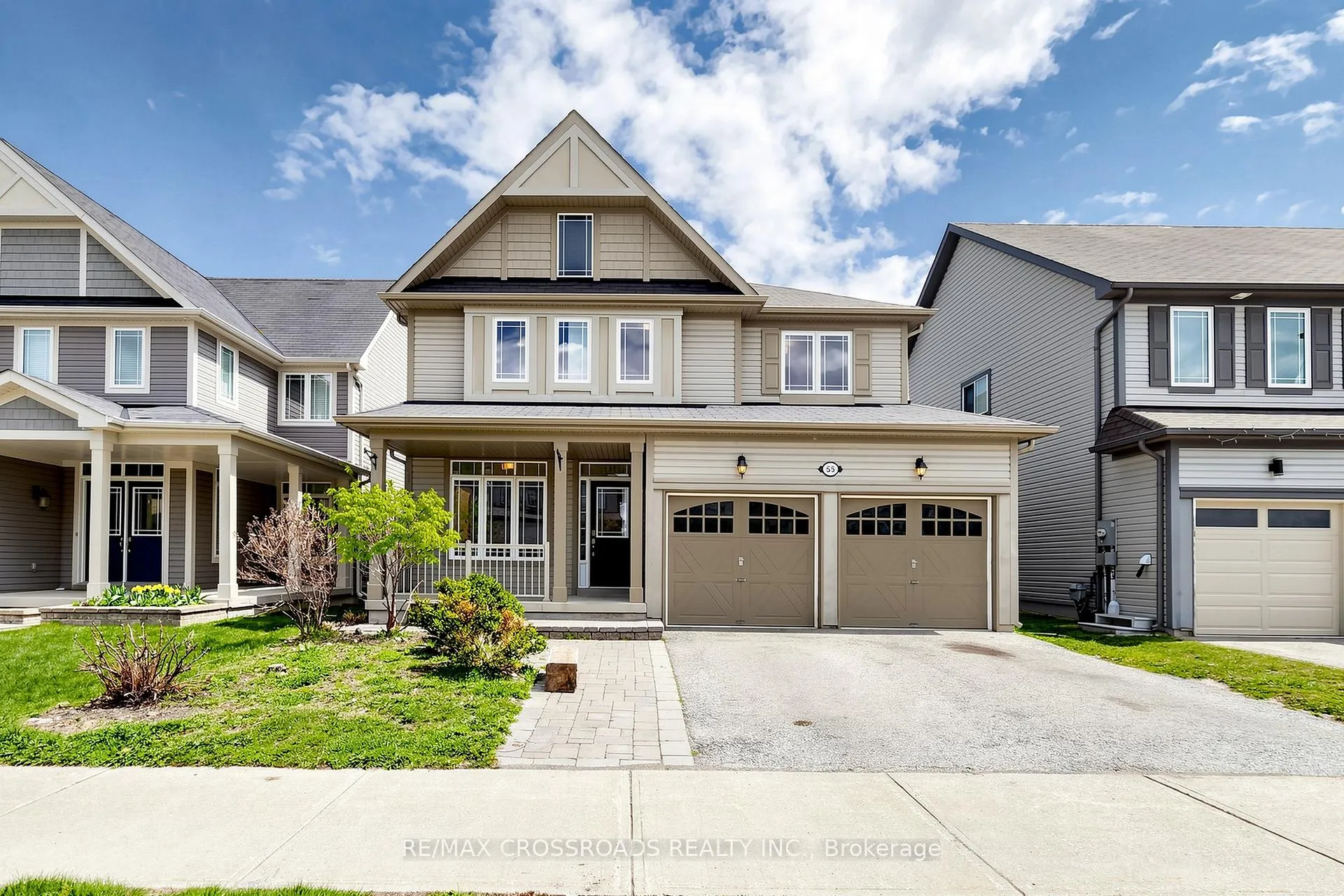 Front of 55 John Link Avenue