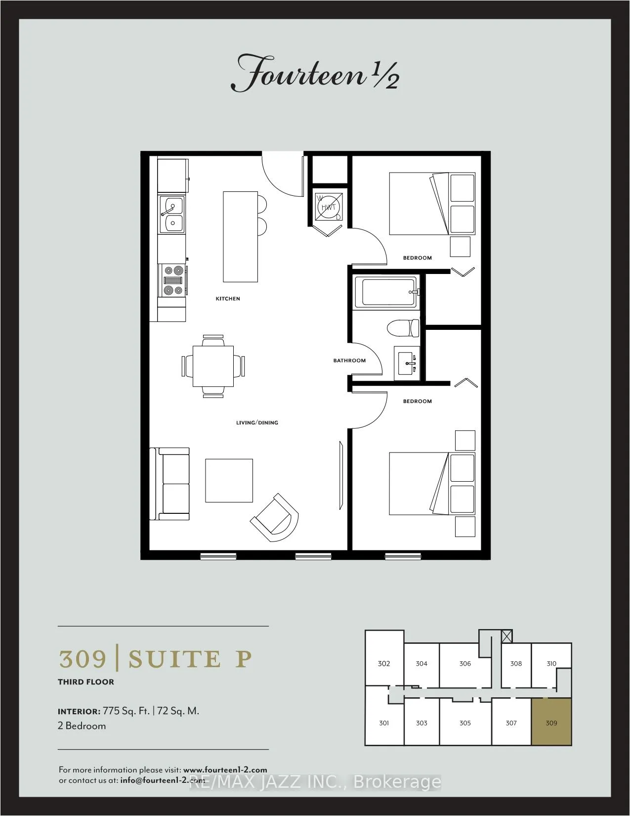 Photo 2 of Unit 309, 14 1/2 King Street E, Oshawa, O'Neill — HOMEH