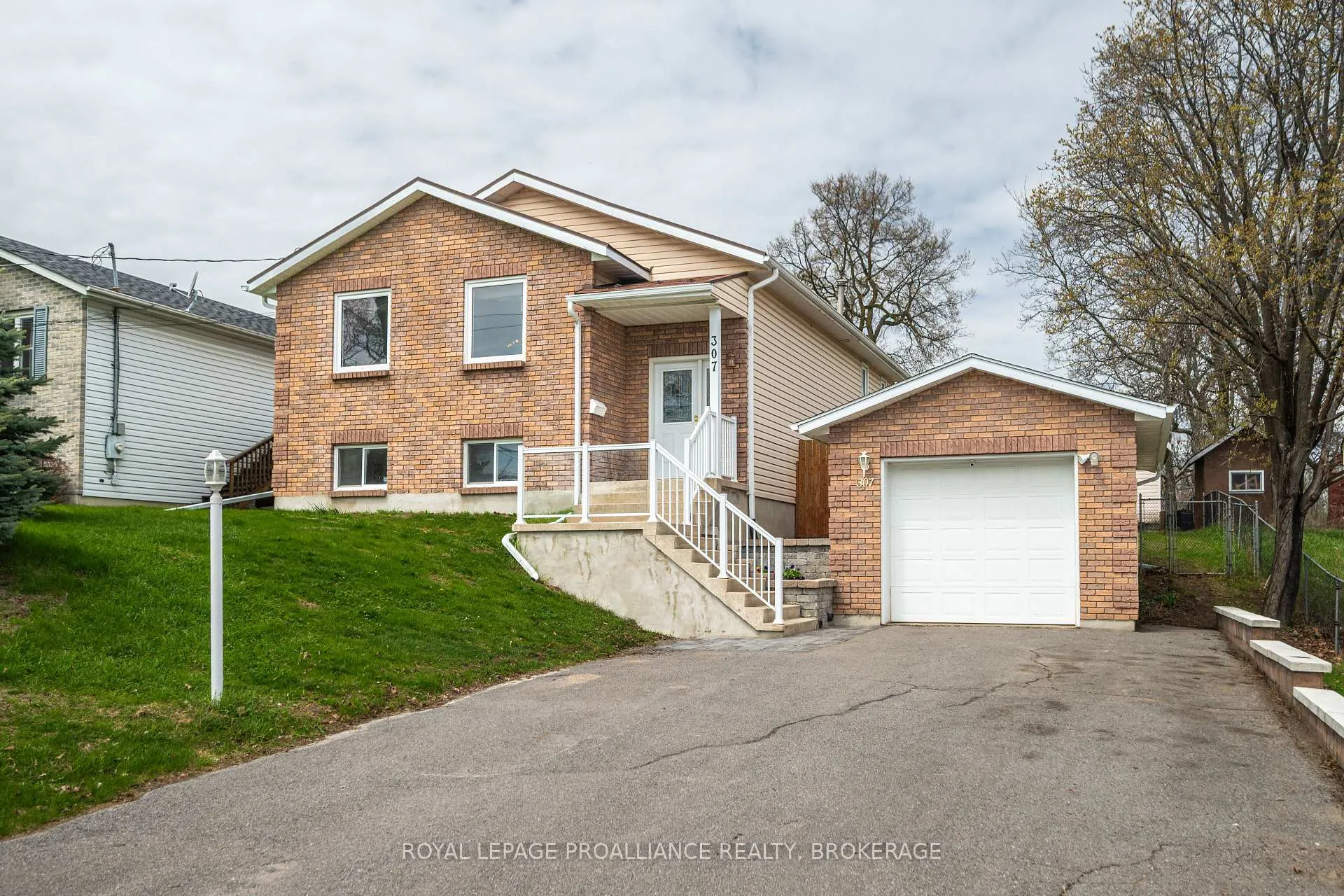 Front of 307 Amherst Drive