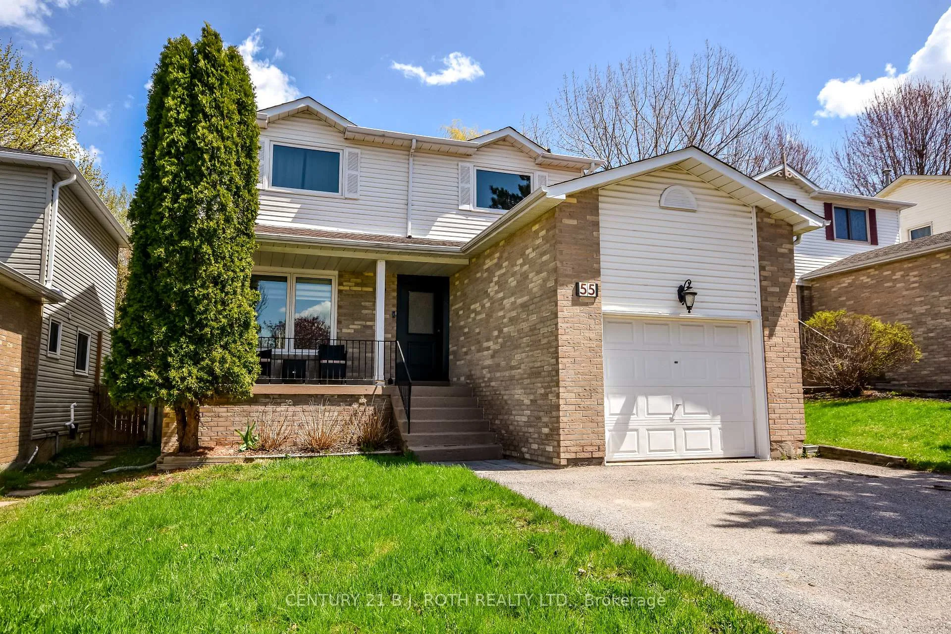 Front of 55 Moon Drive
