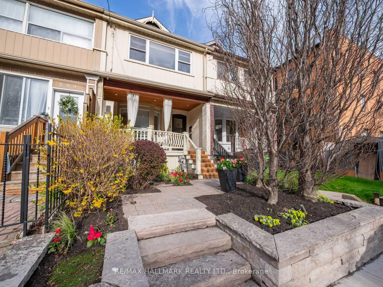 Front of 797 Carlaw Avenue