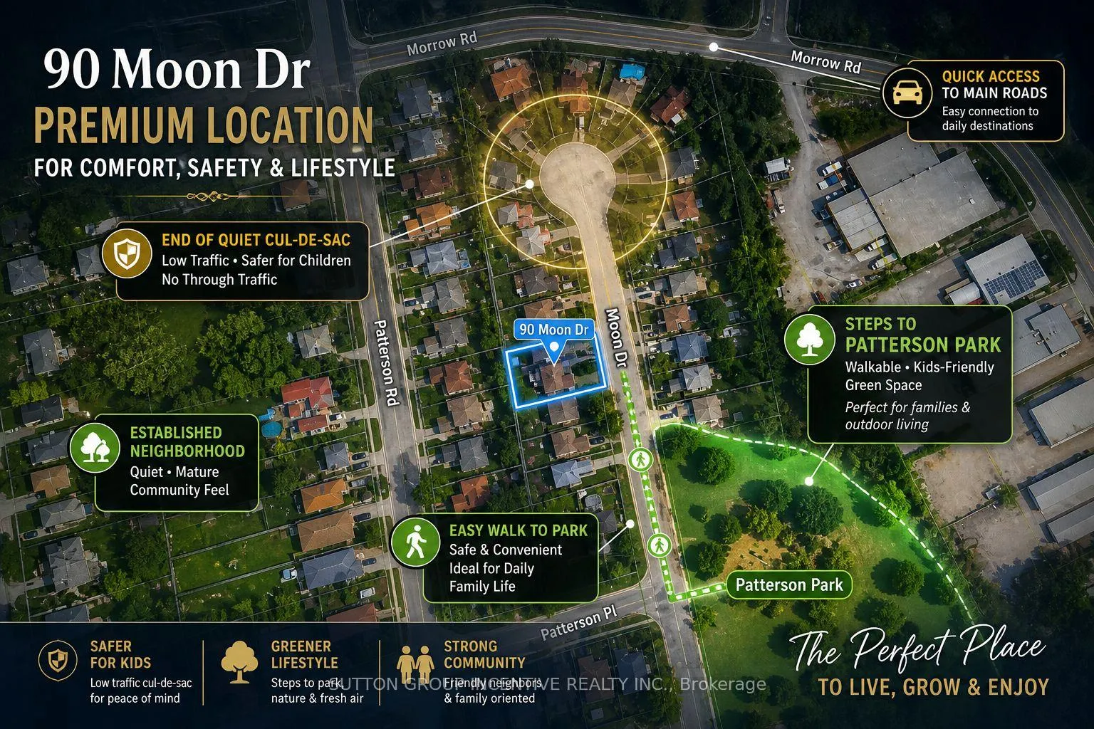 Front of 90 Moon Drive