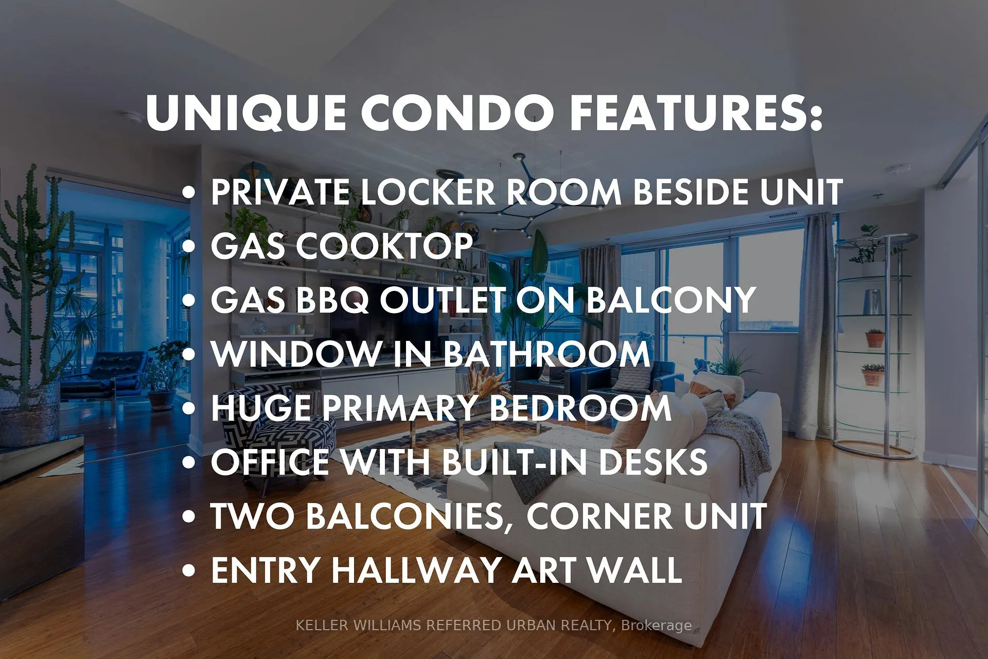 Front of Unit 2903, 375 King Street W