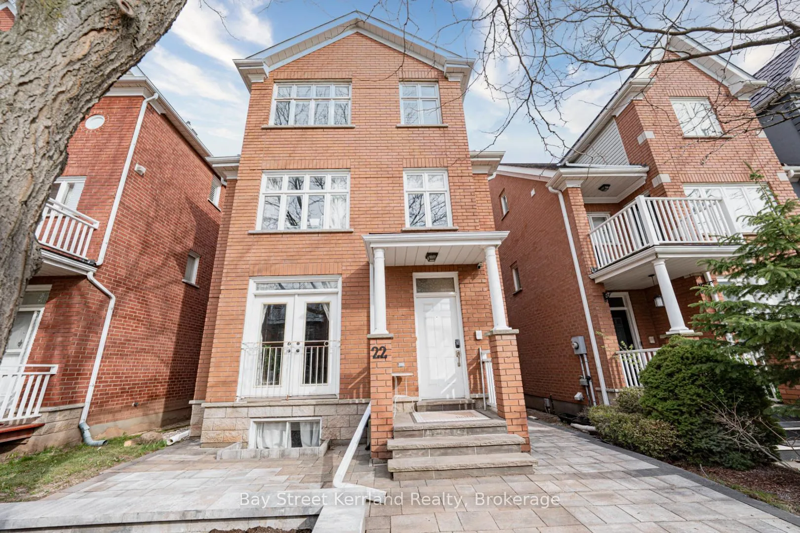 Front of basement, 22 Chester Street