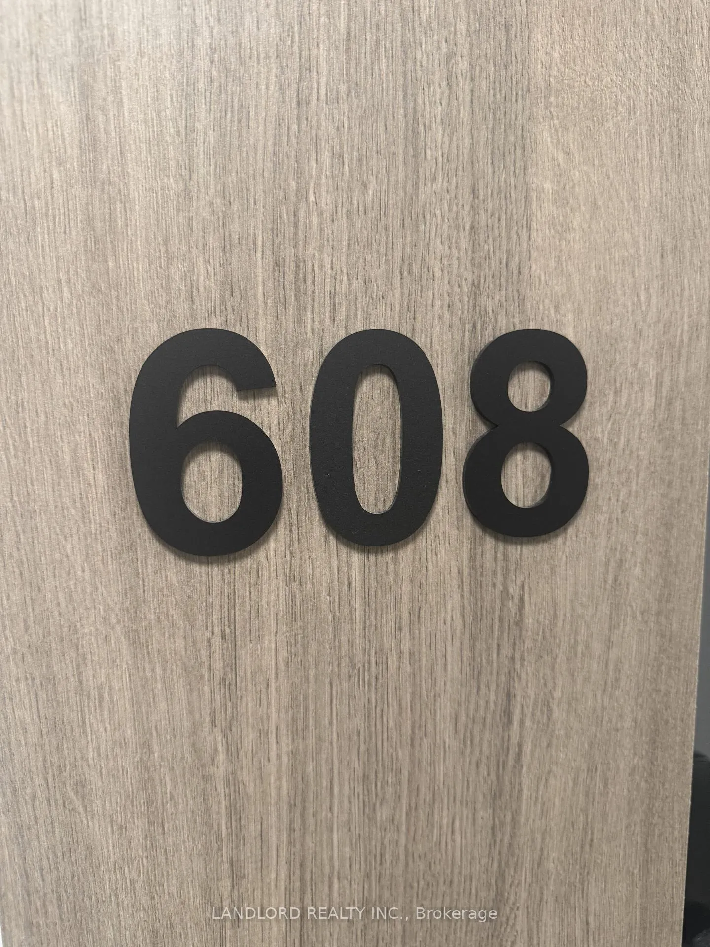 Front of Unit A608, 9763 Markham Road