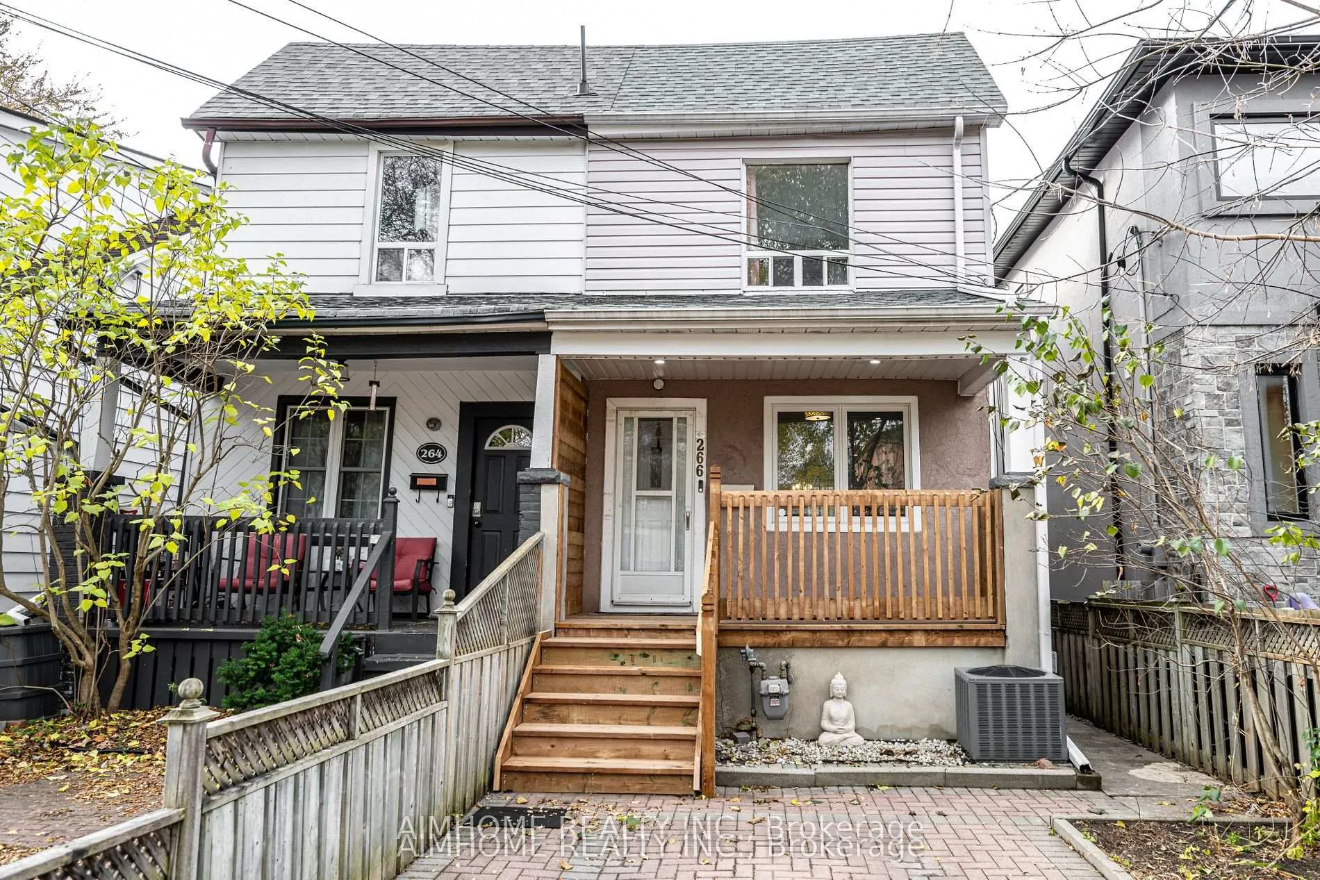 Front of 266 Coleridge Avenue