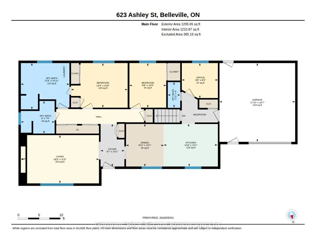 Photo 43 of 623 Ashley Street, Belleville, Thurlow Ward — HOMEH