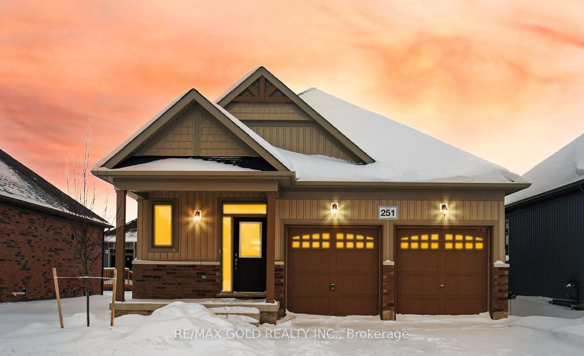 Front of 251 Wilcox Drive