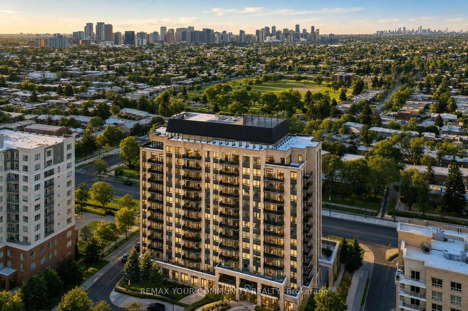 Front of Unit 1009, 520 Steeles Avenue W
