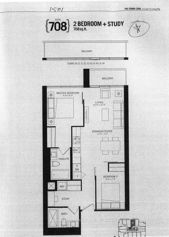 Photo 2 of Unit 1501, 70 Temperance Street, Toronto, Bay Street Corridor — HOMEH