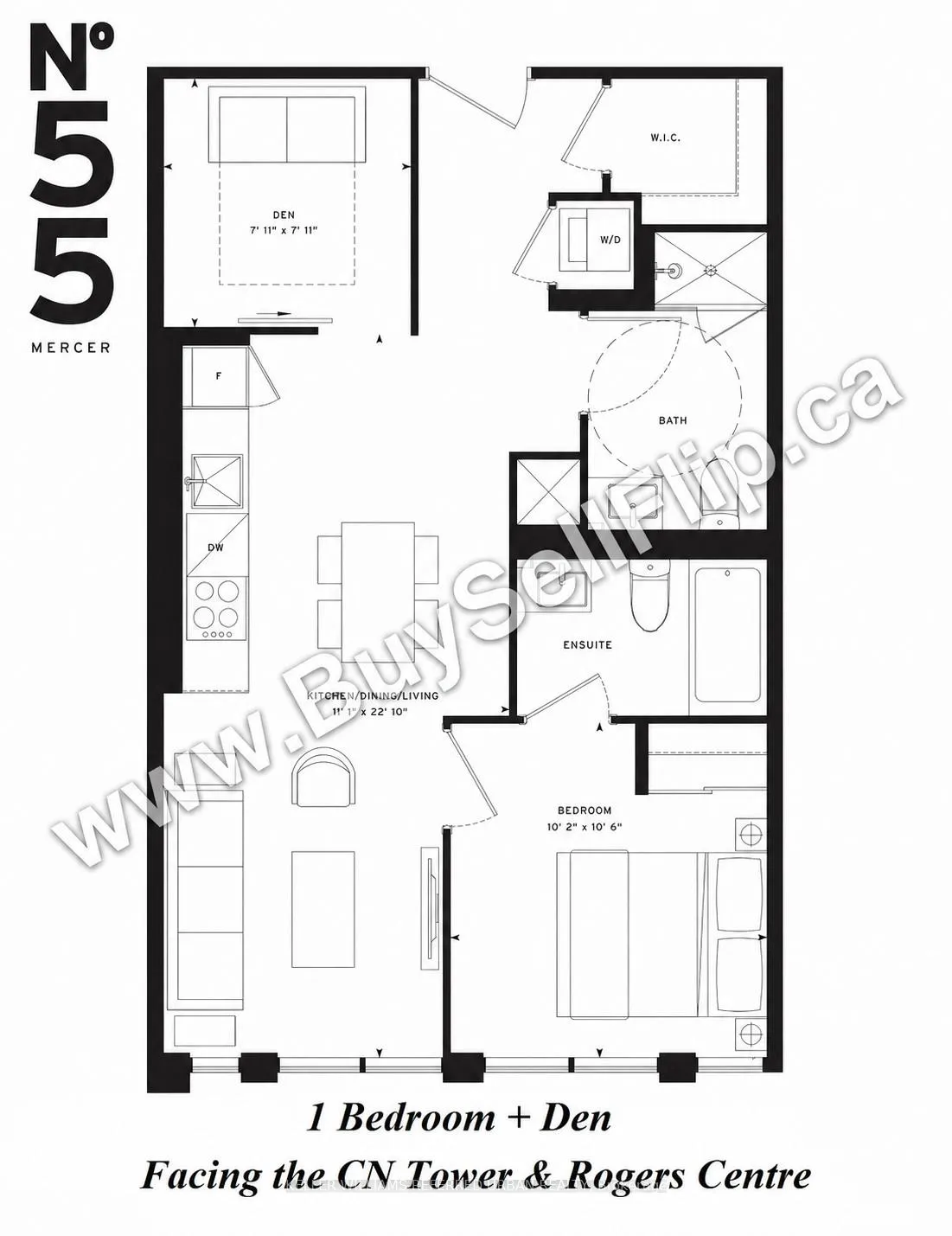 Photo 6 of Unit 3112, 55 Mercer Street, Toronto, Waterfront Communities — HOMEH