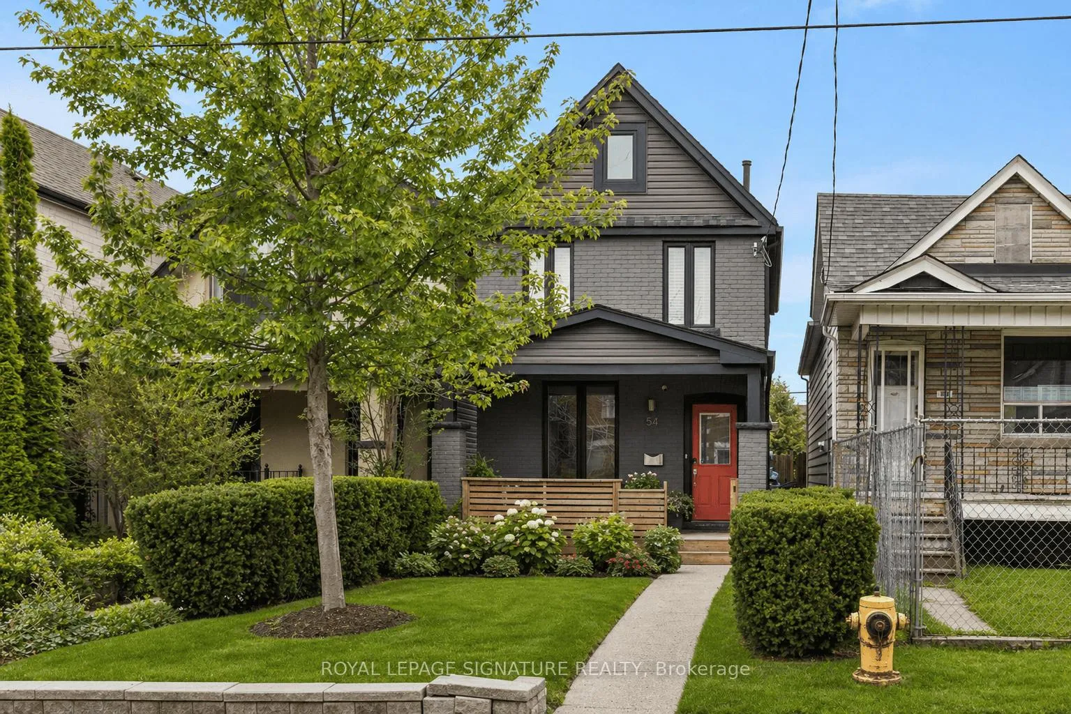 Front of 54 Eaton Avenue