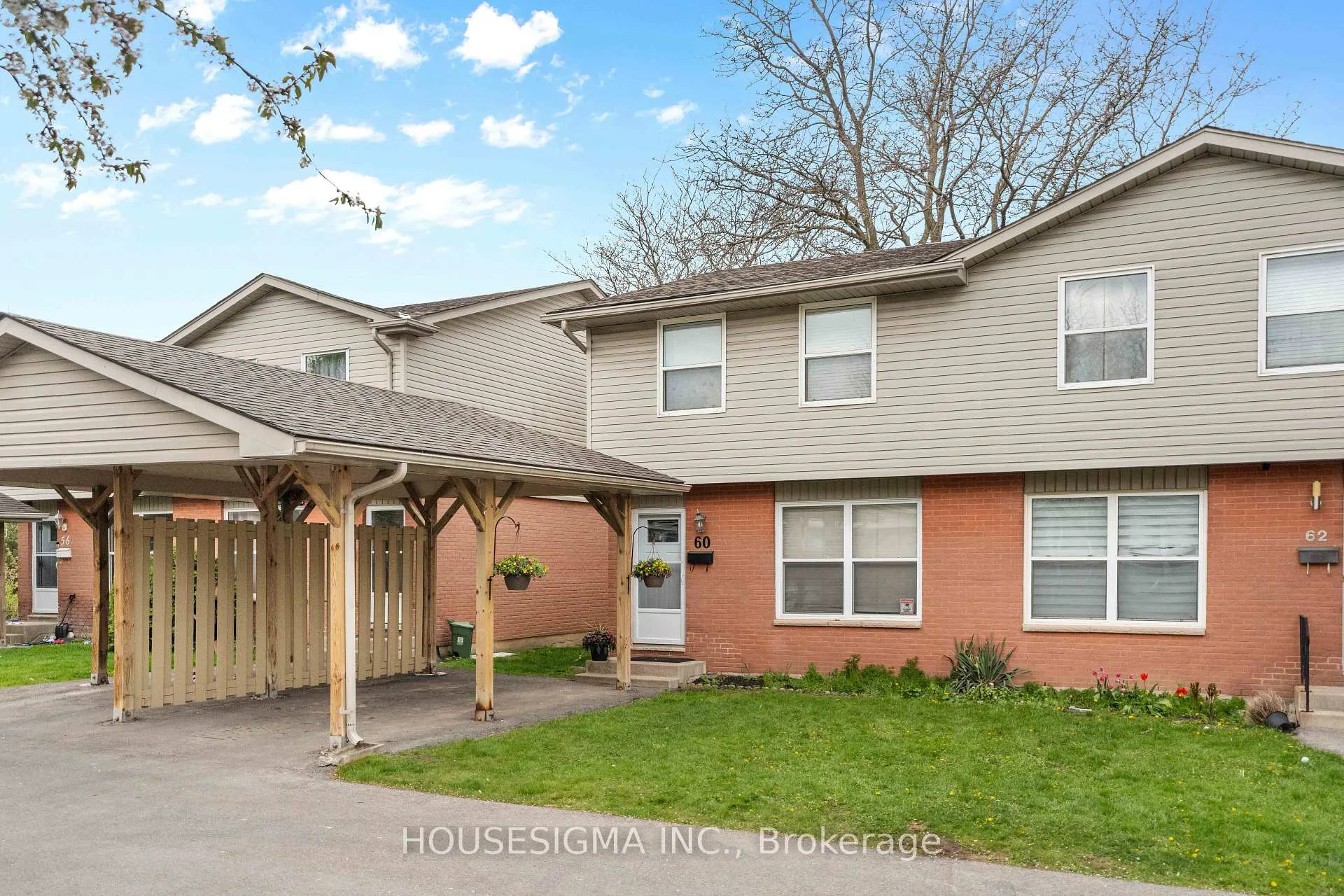Front of Unit 60, 1250 Jalna Boulevard