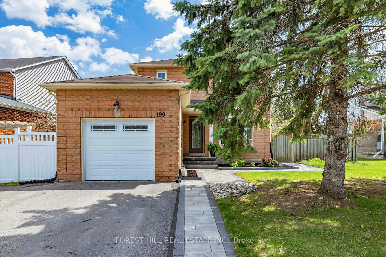 Front of 199 Carrick Avenue