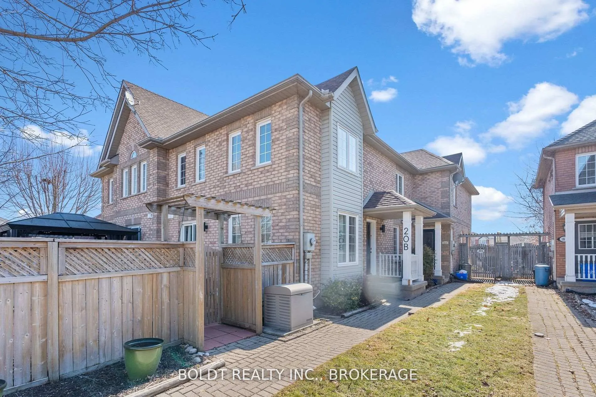 Front of 20 B Brown Drive