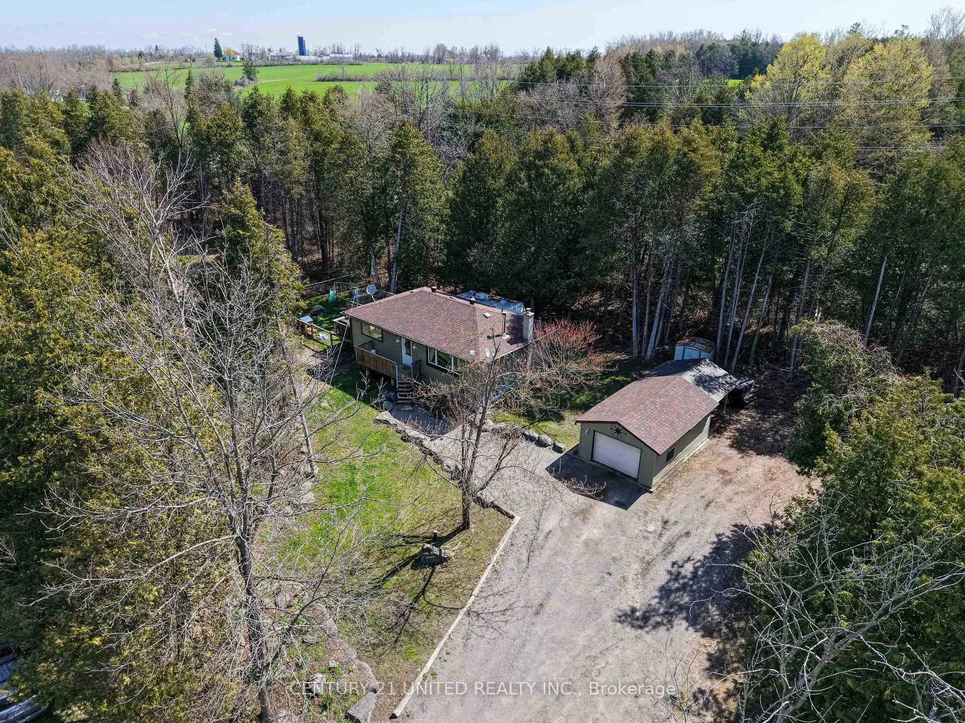 Front of 2403 Upper Chemong Drive