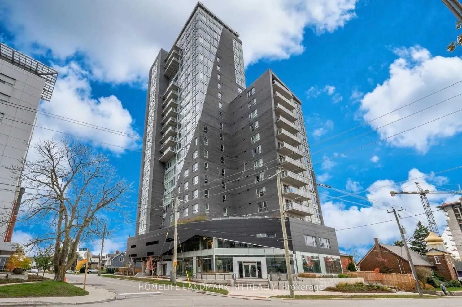 Front of Unit 1705, 158 King Street N