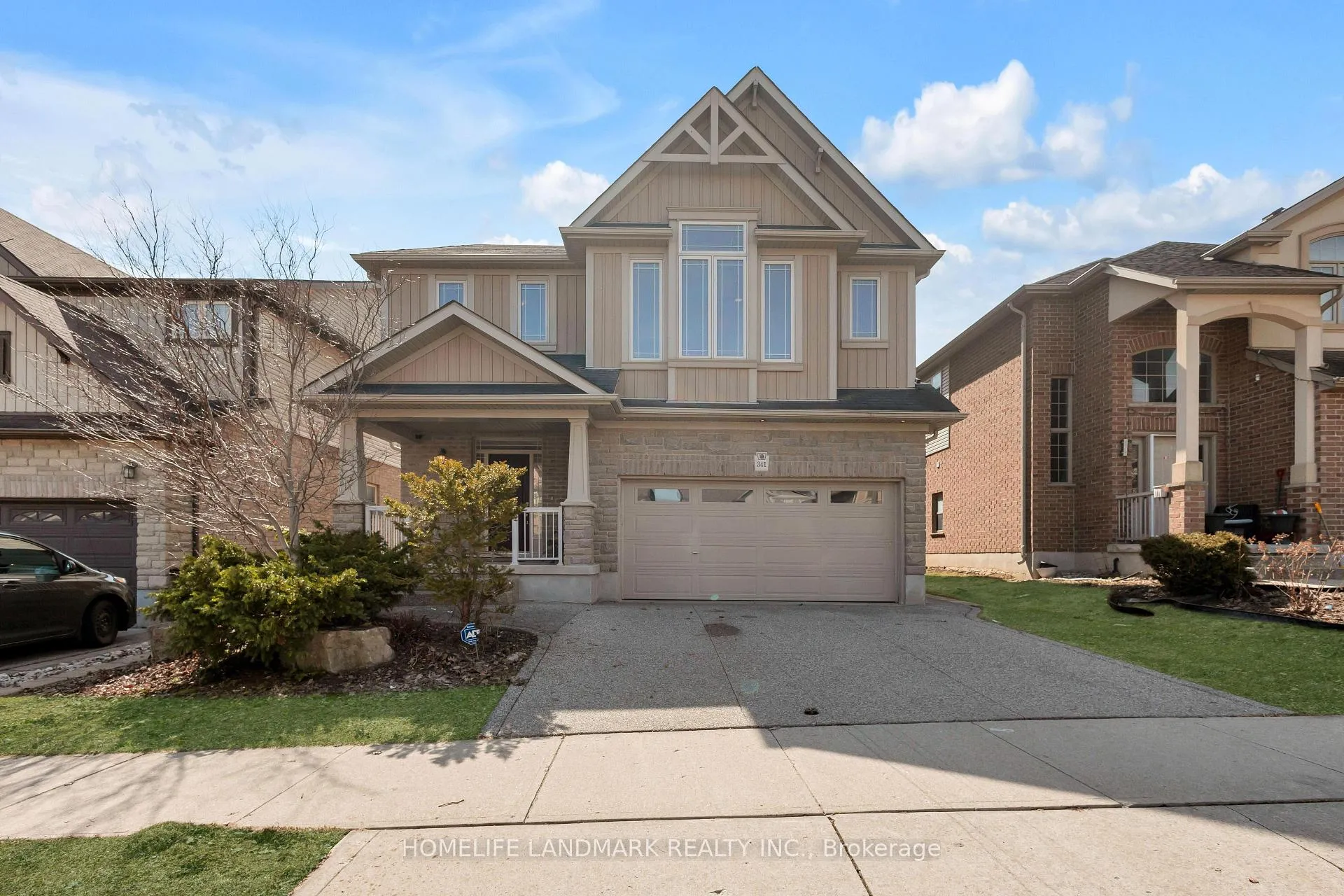 Front of 341 Zeller Drive
