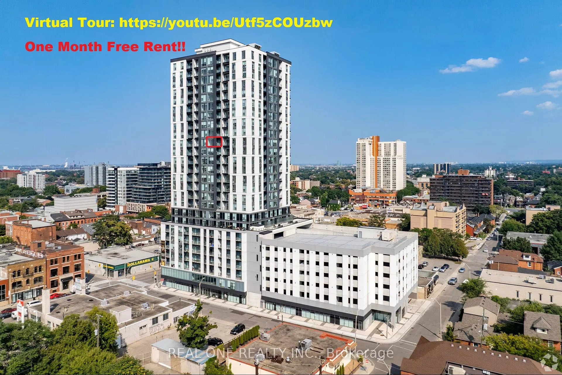 Photo 1 of Unit 1706, 49 Walnut Street S, Hamilton, Corktown — HOMEH