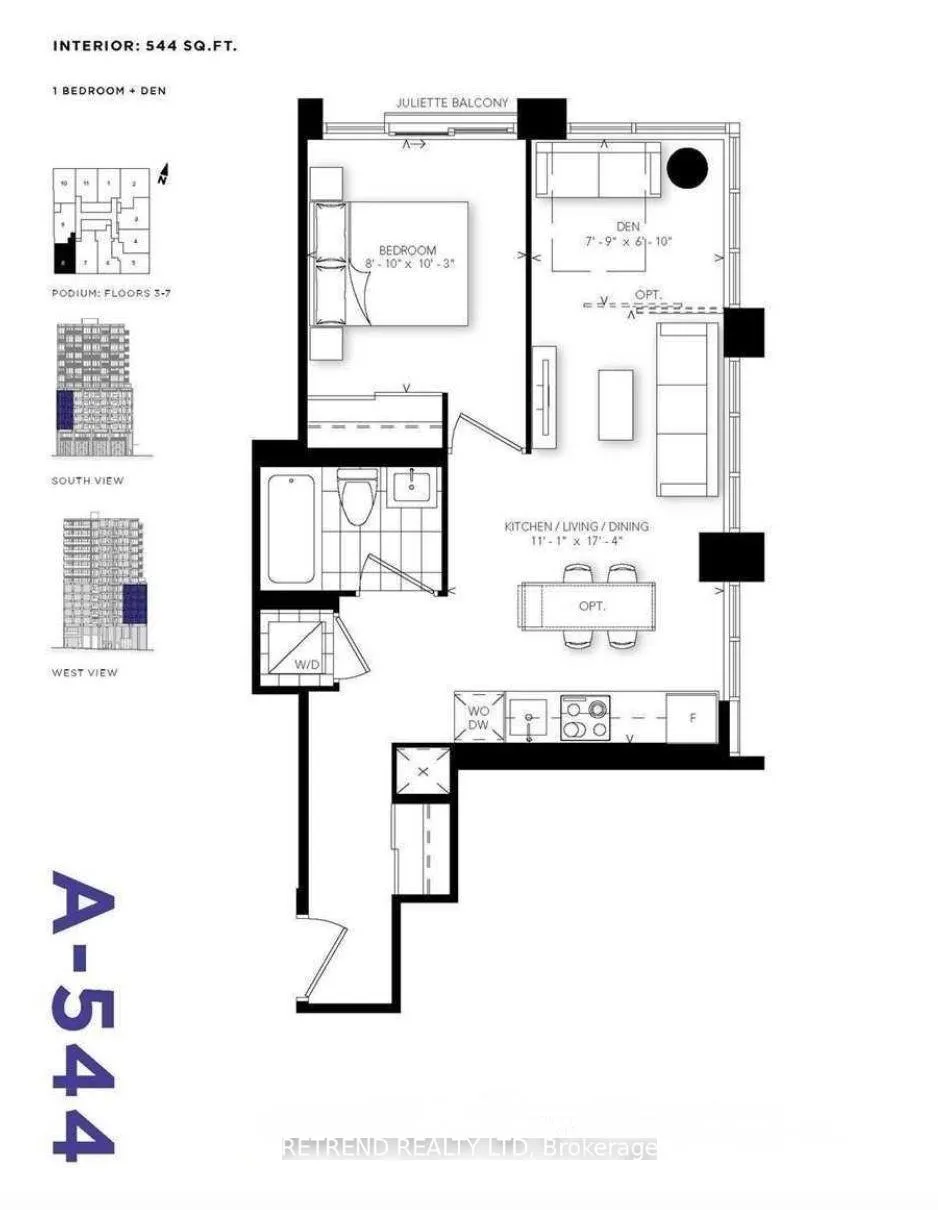 Photo 2 of Unit 508, 2 Augusta Avenue, Toronto, Waterfront Communities — HOMEH