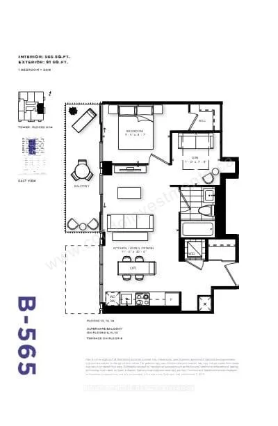 Photo 11 of Unit 1302, 2 Augusta Avenue, Toronto, Waterfront Communities — HOMEH