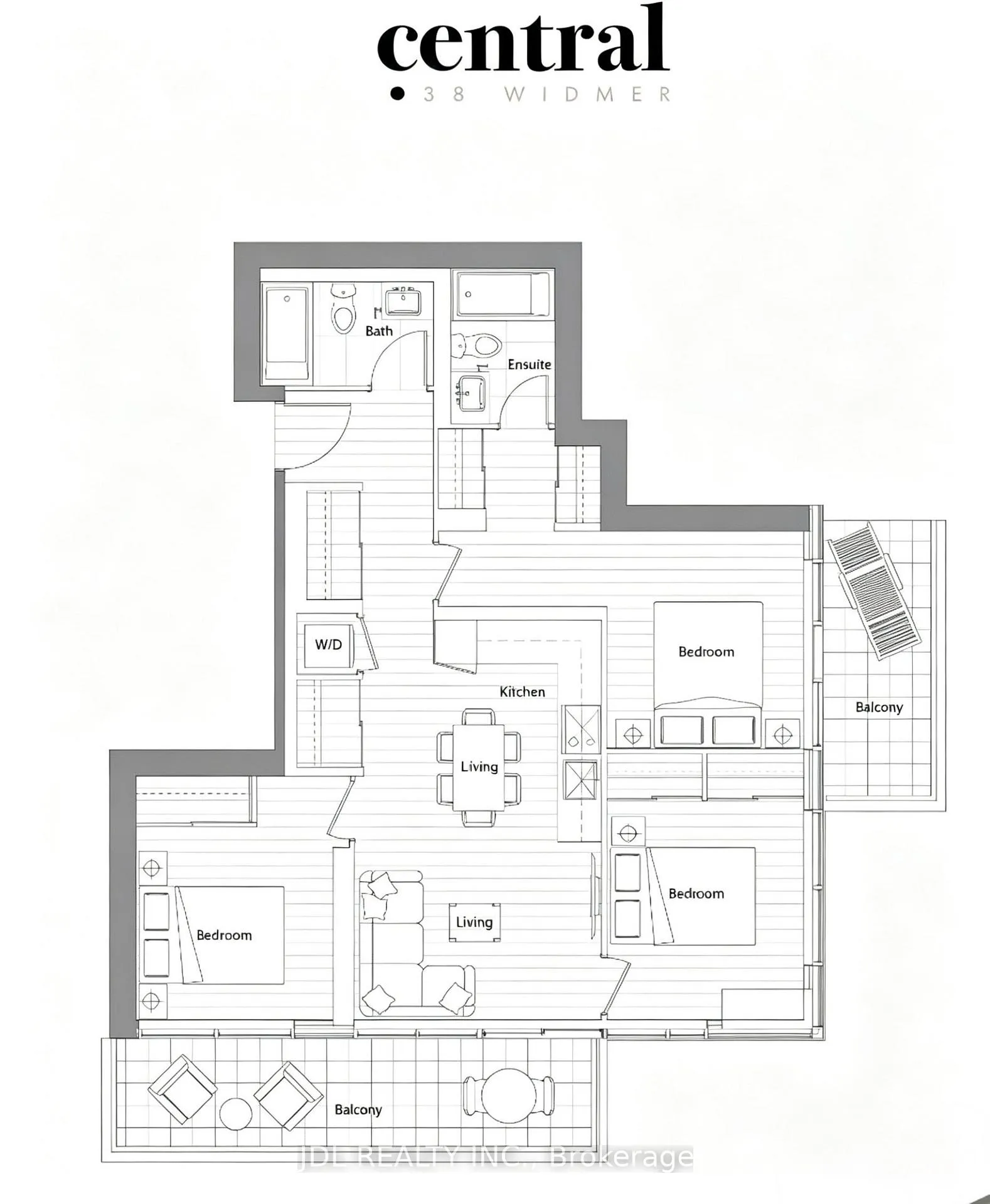Photo 15 of Unit 2706, 38 Widmer Street, Toronto, Waterfront Communities — HOMEH