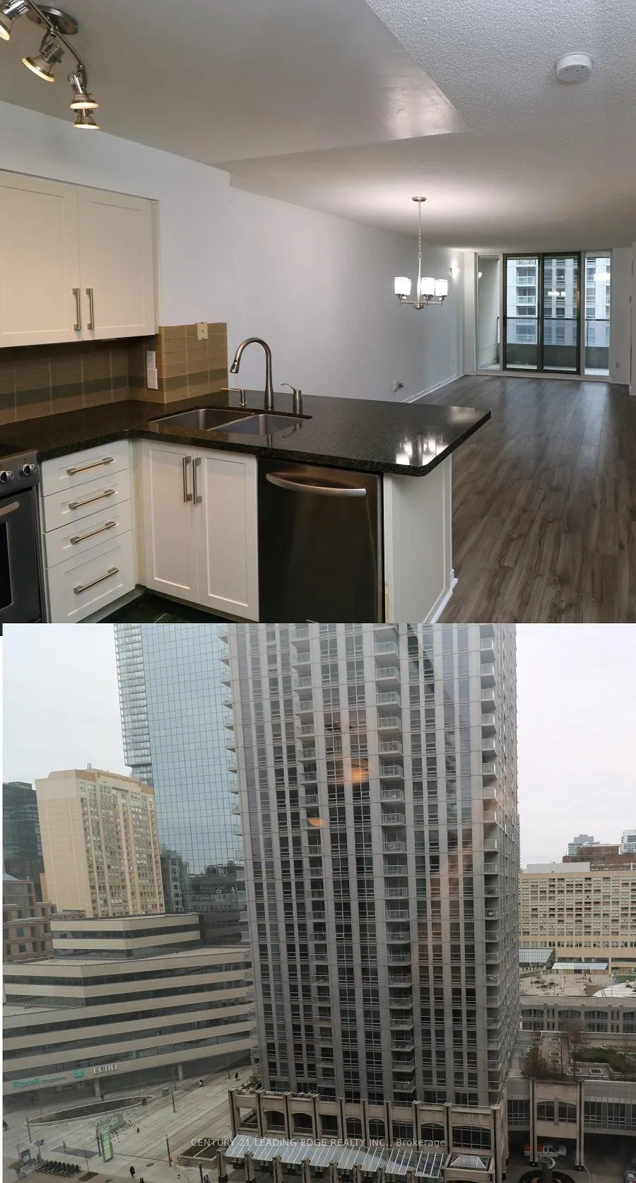 Front of Unit 1711, 750 Bay Street