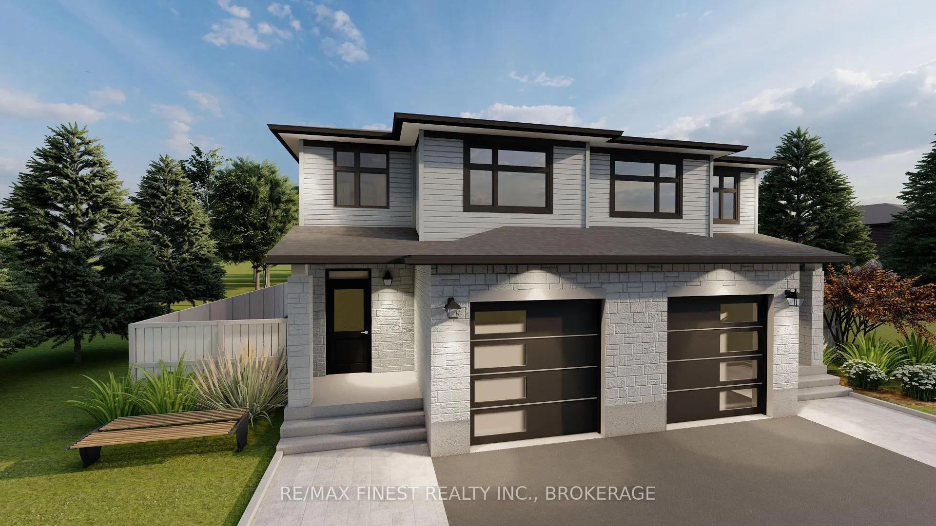Front of Unit Lot F8, 1337 Woodfield Crescent