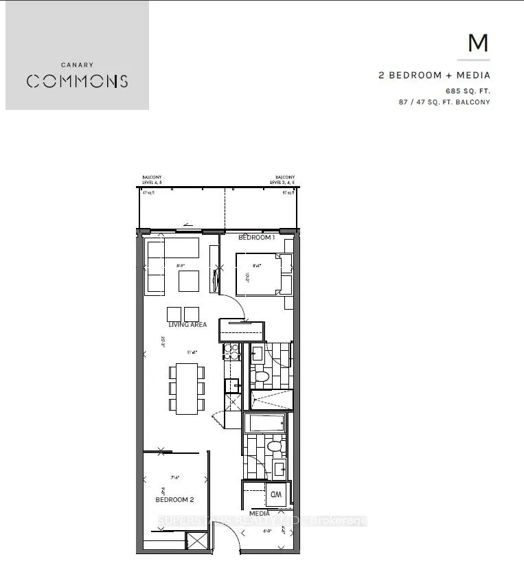 Photo 39 of Unit N566, 35 Rolling Mills Road, Toronto, Waterfront Communities — HOMEH