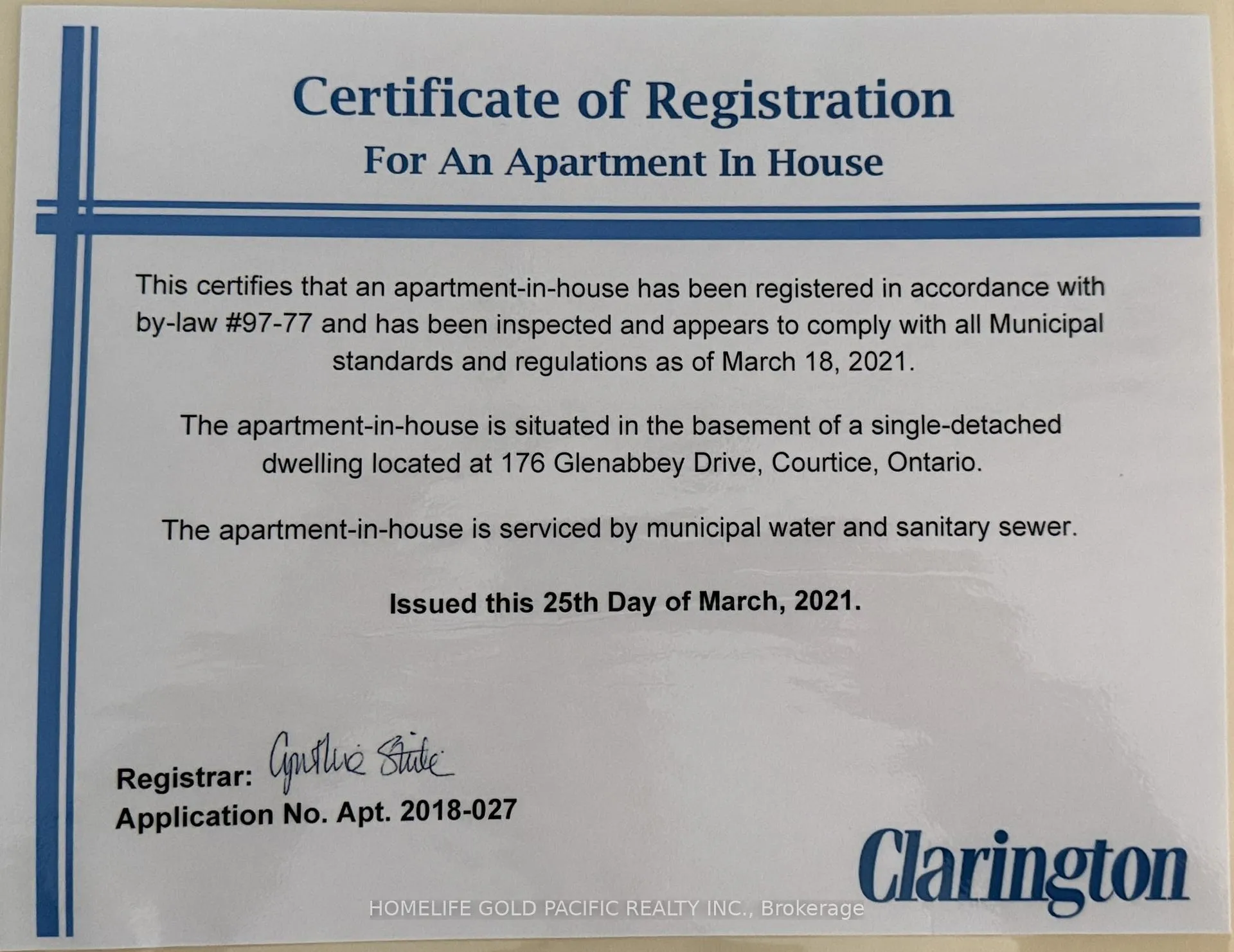 Photo 50 of 176 Glenabbey Drive, Clarington, Courtice — HOMEH