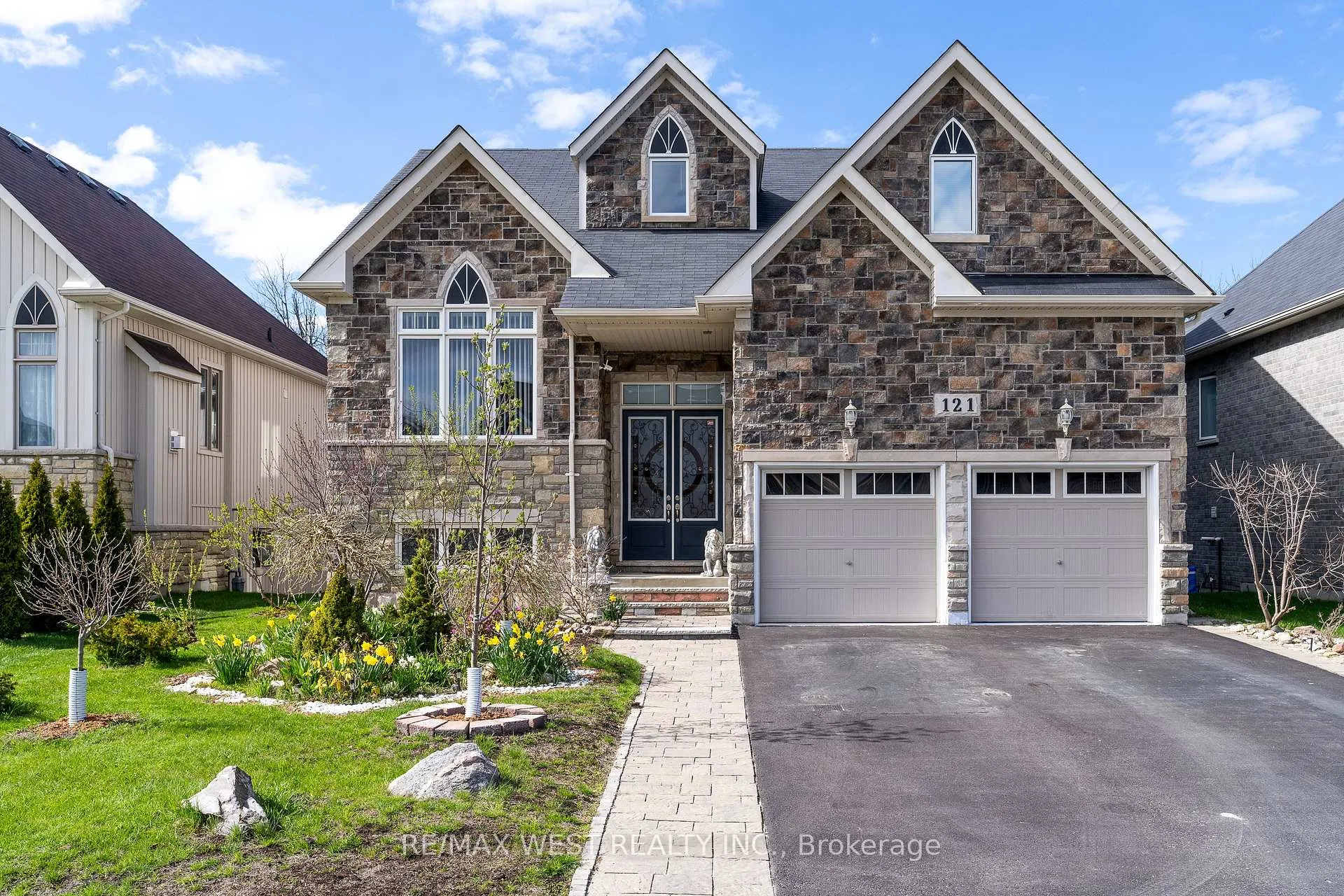 Front of 121 Allegra Drive