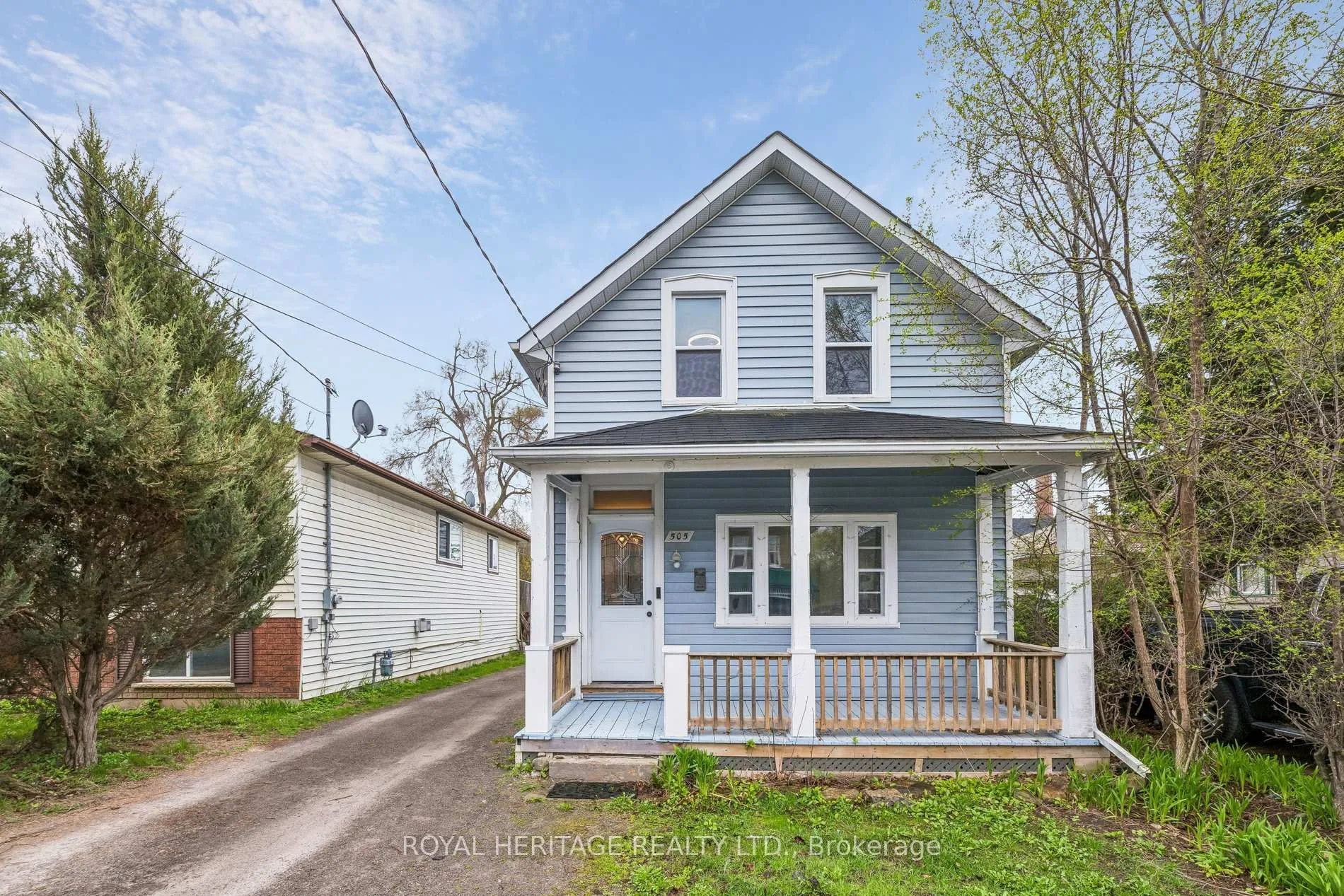 Front of 505 Paterson Street