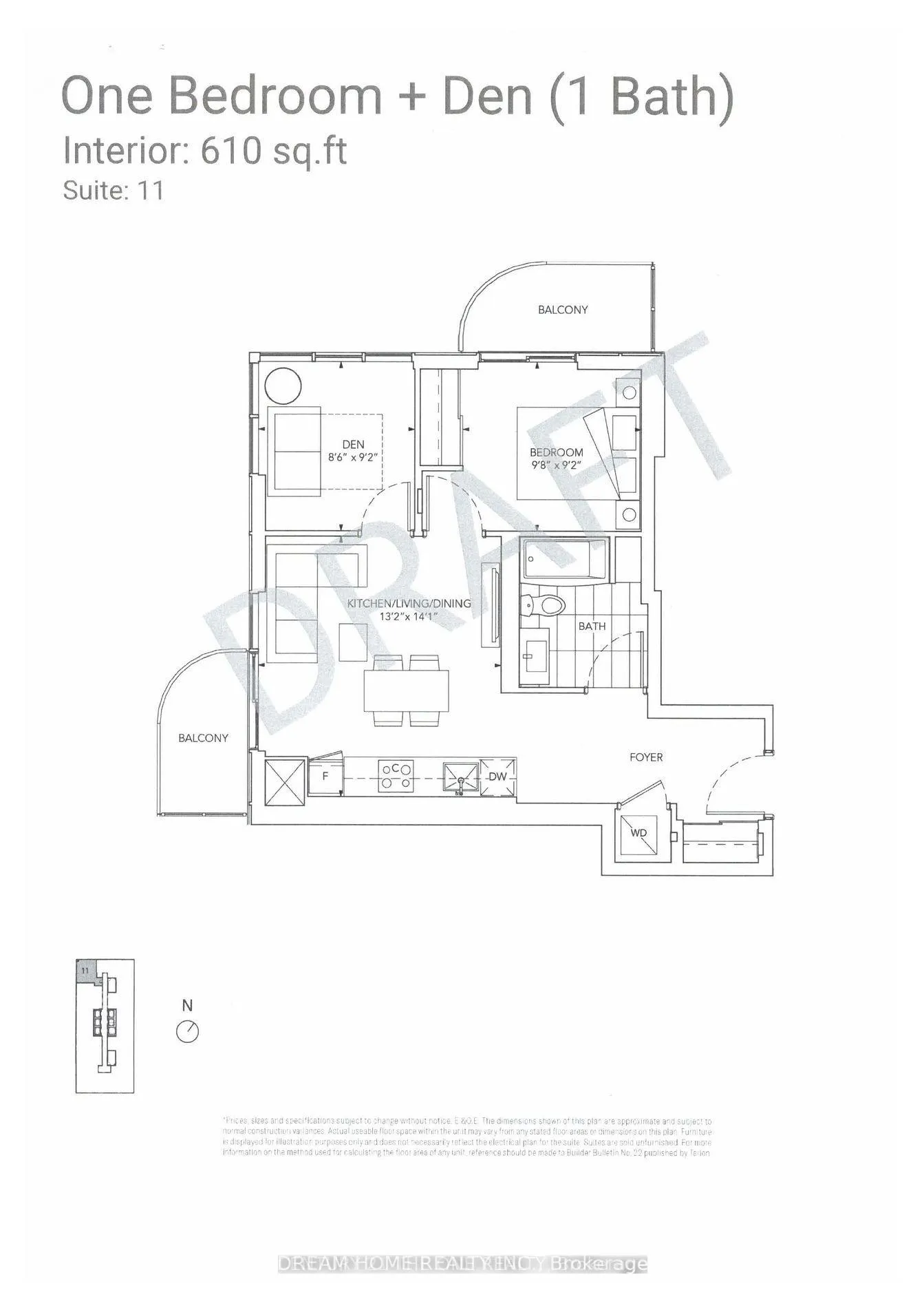 Photo 11 of Unit 2711, 195 Commerce Street, Vaughan, Vaughan Corporate Centre — HOMEH