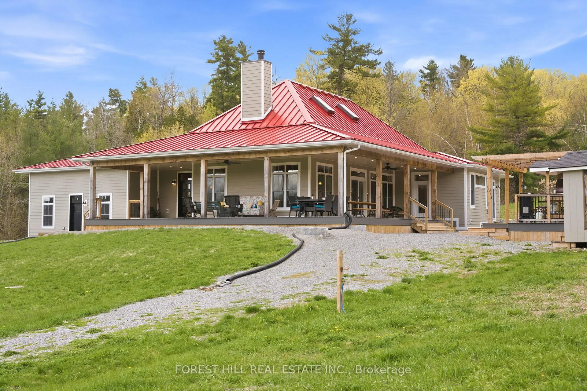 Front of 2182 Shelter Valley Road