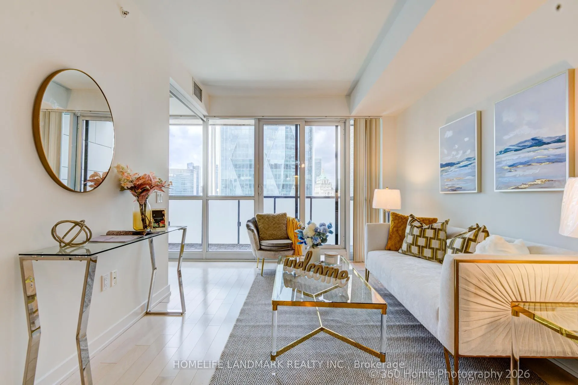 Photo 1 of Unit 2603, 1 The Esplanade, Toronto, Waterfront Communities — HOMEH