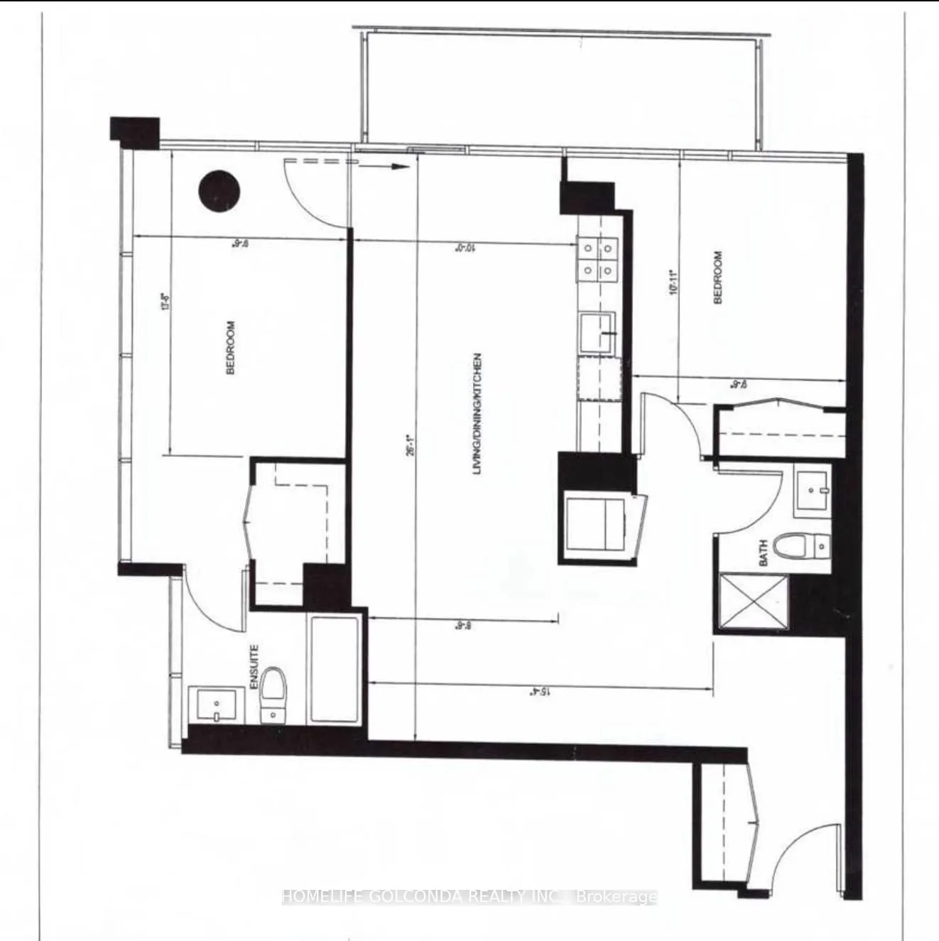 Photo 25 of Unit 624, 29 Queens Quay E, Toronto, Waterfront Communities — HOMEH