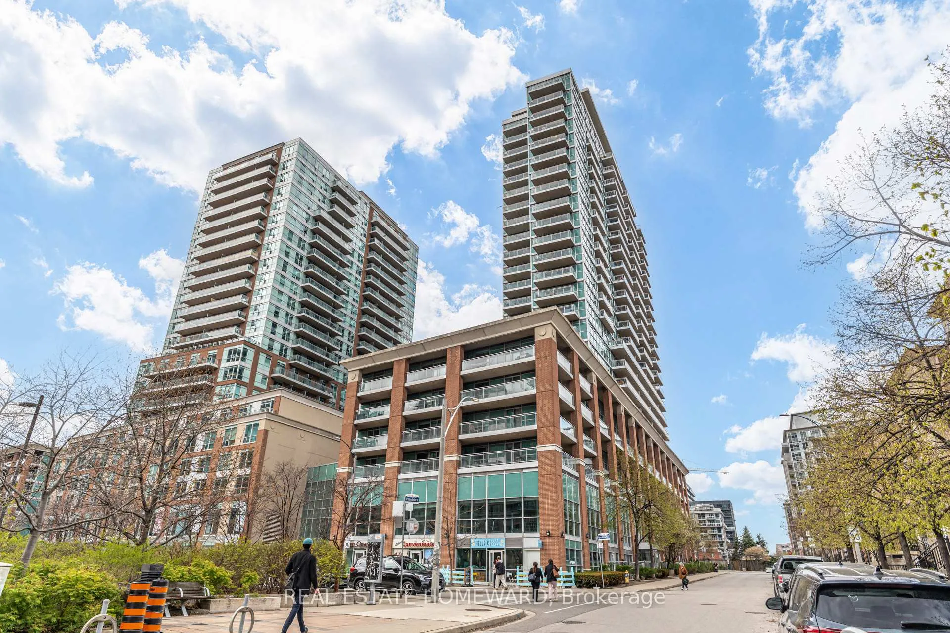 Front of Unit 2401, 80 Western Battery Road