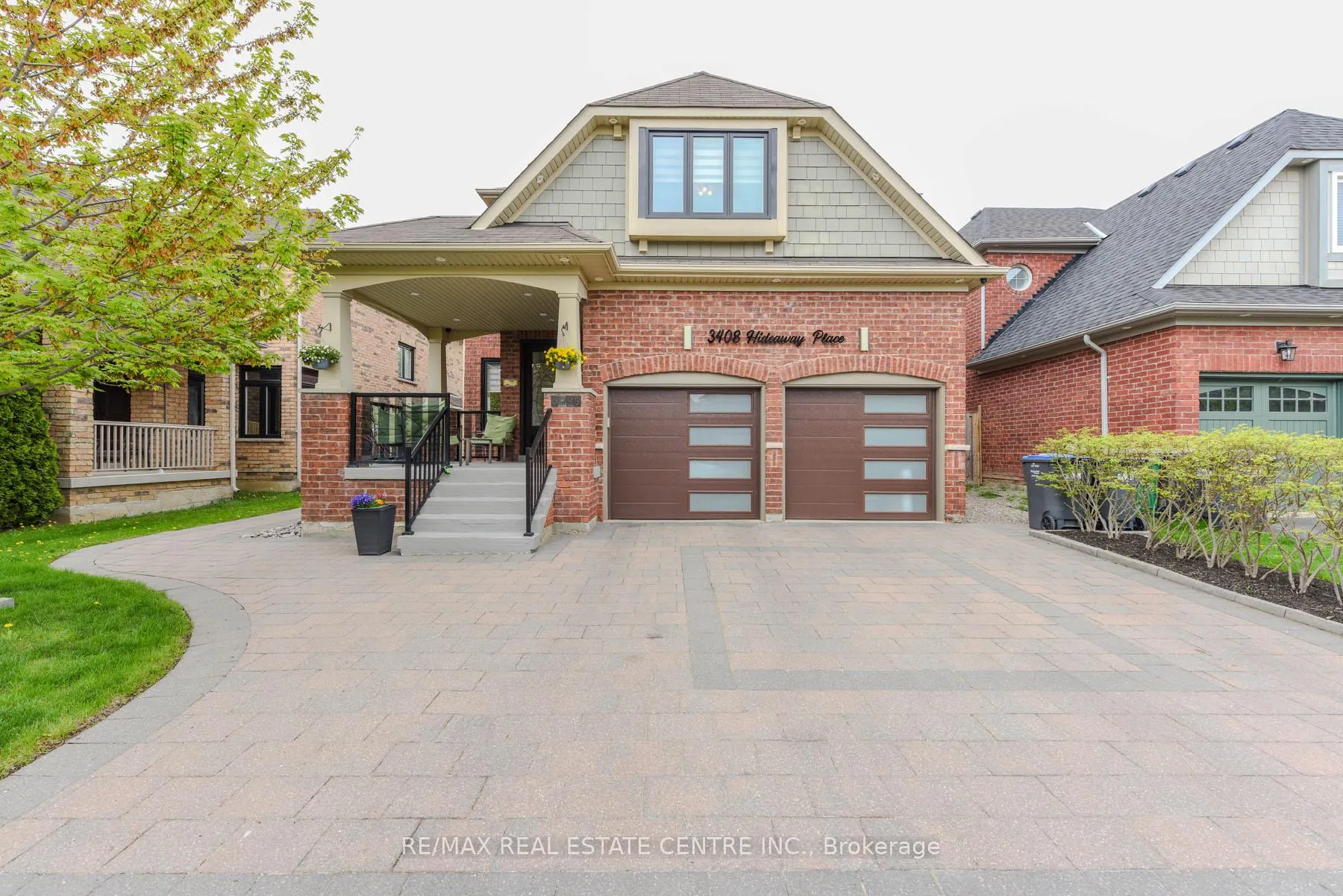 Front of 3408 Hideaway Place