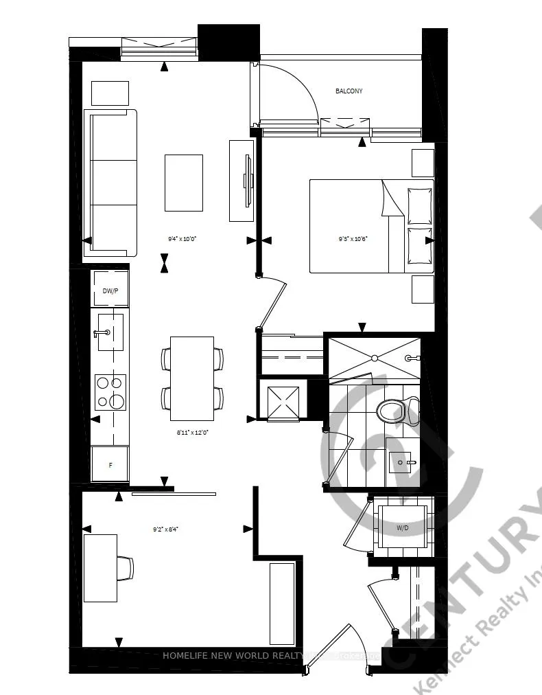 Photo 17 of Unit 1006, 609 Sherbourne Street, Toronto, North St. James Town — HOMEH